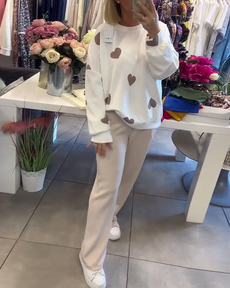 Mila - Pull Confortable À Cœurs